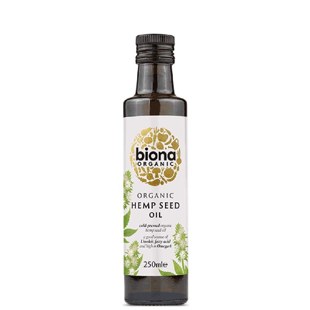 Organic Hemp Seed Oil Biona 250ml