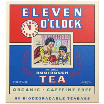 Organic 11 O'clock Rooibosch Tea Bags Eleven O'Clock 80bgs Organic 11 O'clock Rooibosch Tea Bags Eleven O'Clock 80bgs