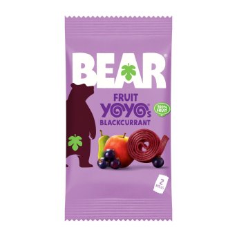 Blackcurrant Yoyo Fruit Rolls Bear 18x20g Blackcurrant Yoyo Fruit Rolls Bear 18x20g