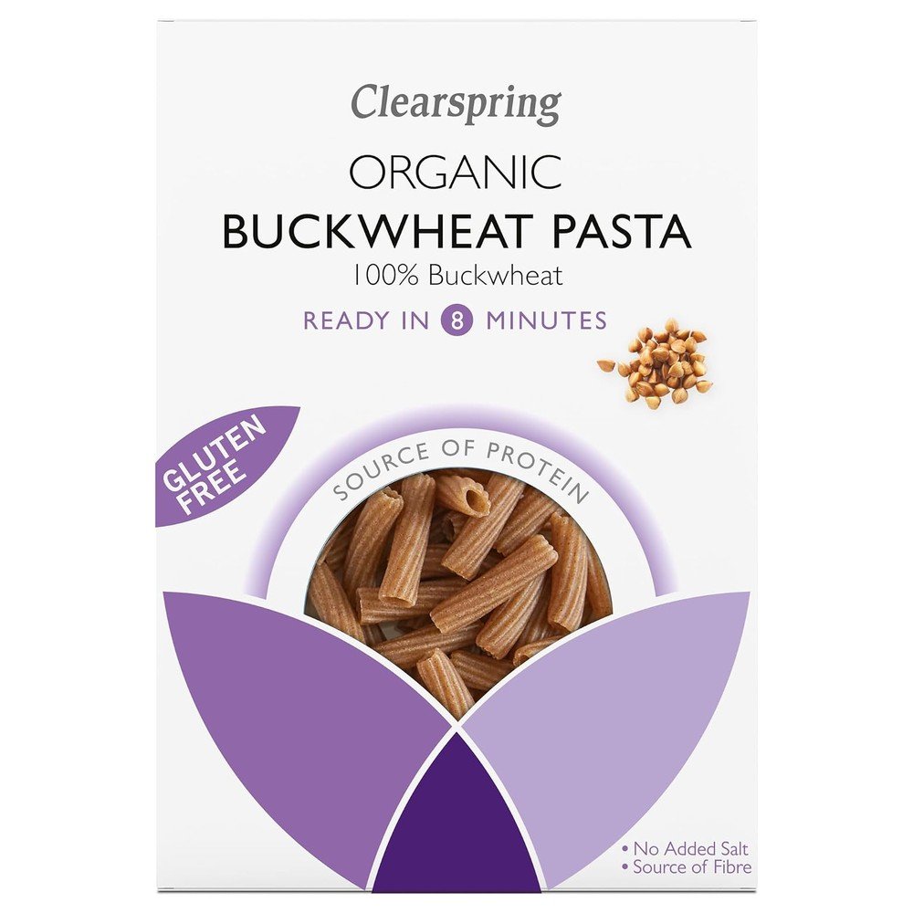 Organic Buckwheat Tortiglioni Clearspring 8x250g Organic Buckwheat Tortiglioni Clearspring 8x250g