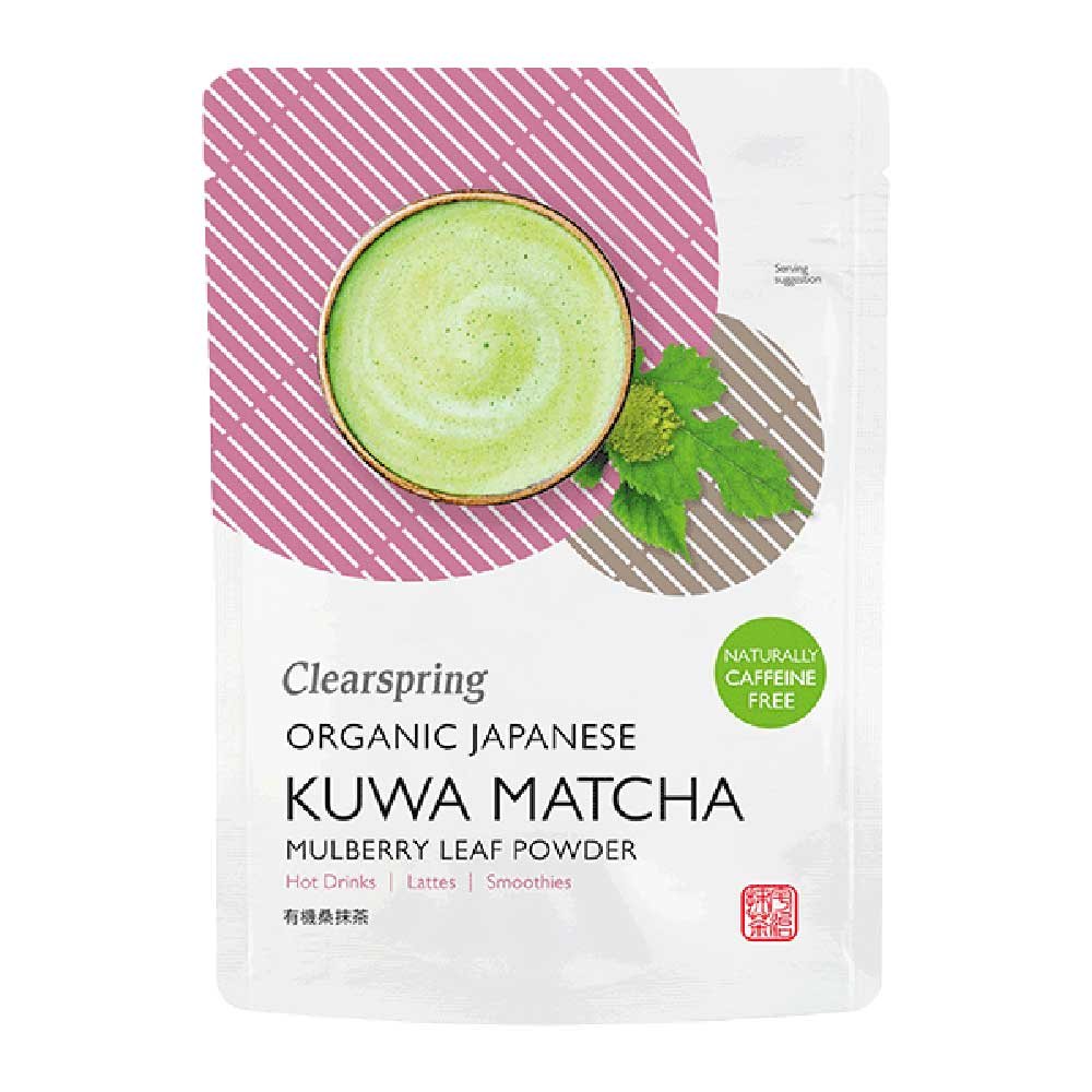 Organic Sachet Powder Kuwa Matcha - Mulberry Leaf Tea Clearspring 40g