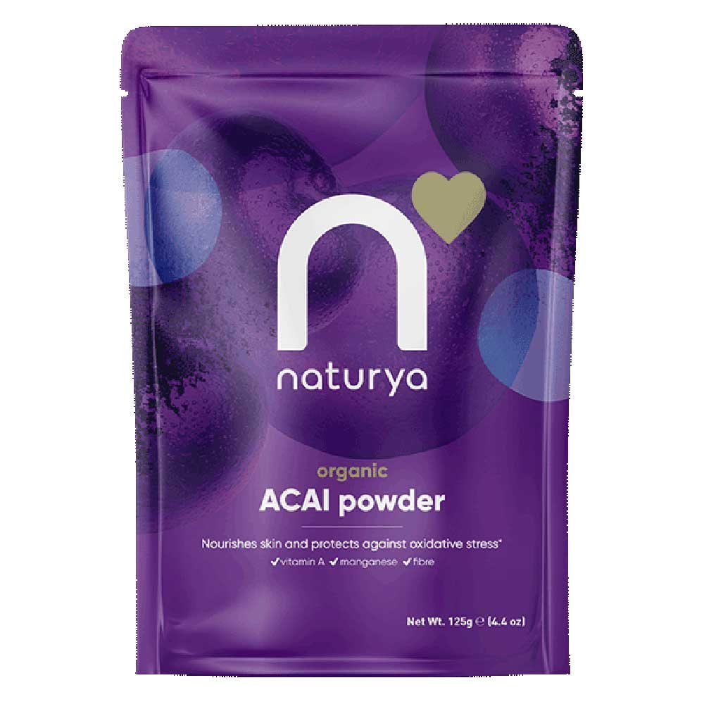 Organic Acai Powder Naturya 125g Organic Acai Powder Naturya 125g