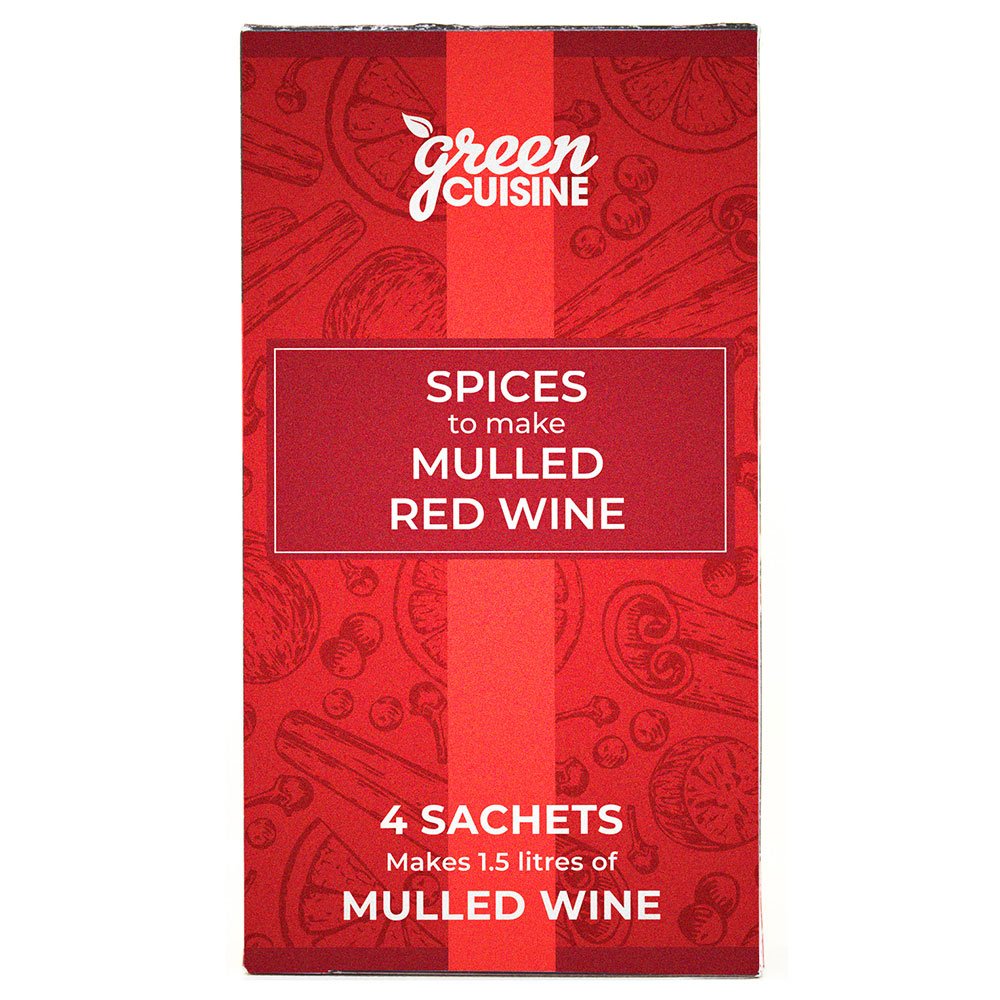 Spices to make Mulled Red Wine - 4 sachets boxed Green Cuisine 6x20g