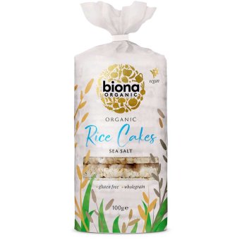 Organic Ricecakes with salt Biona 100g Organic Ricecakes with salt Biona 100g