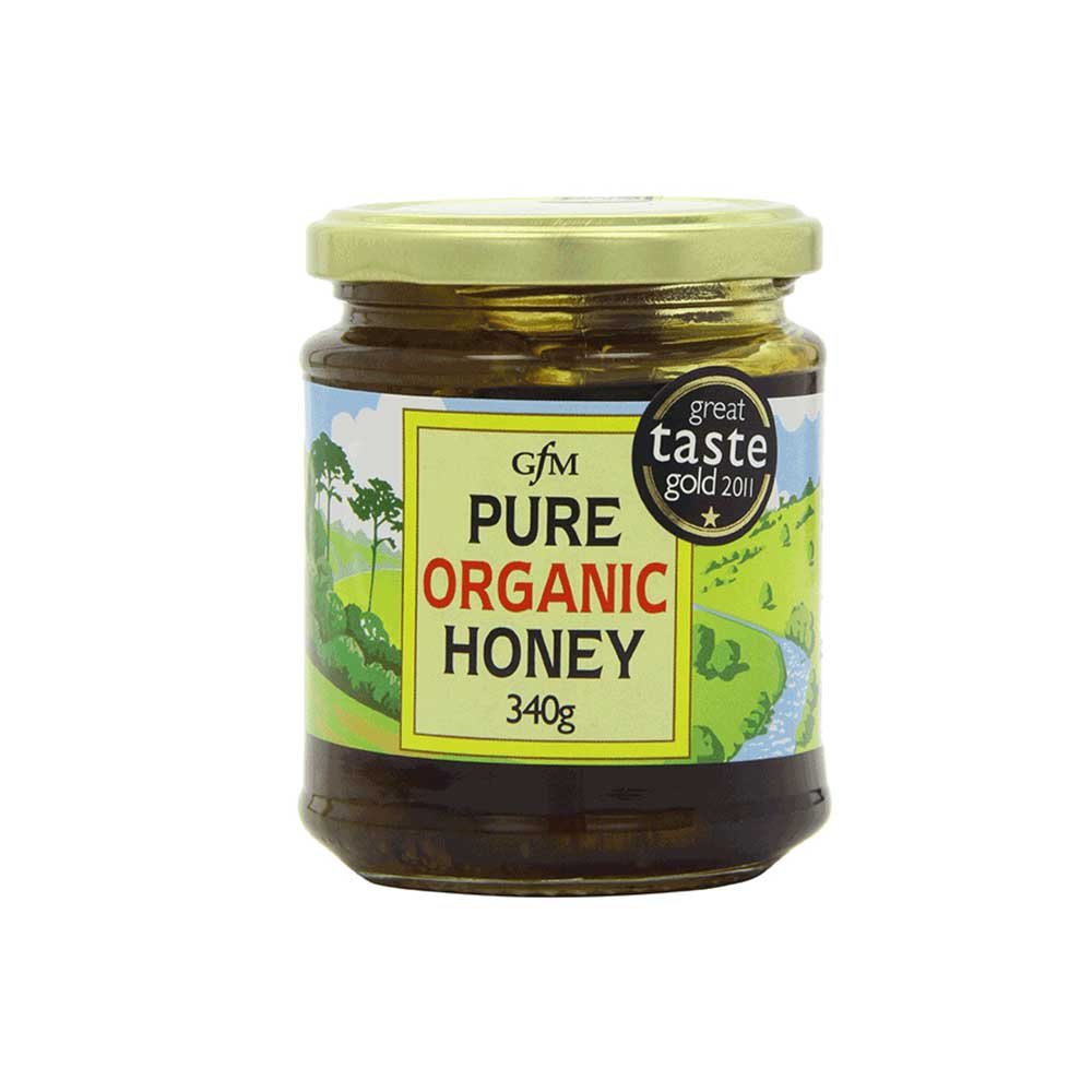 Organic Pure Honey - clear GFM 340g Organic Pure Honey - clear GFM 340g
