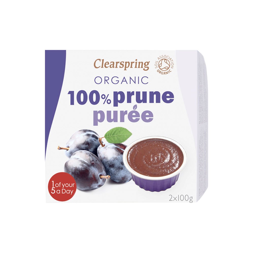 Organic Prune Purée Clearspring 2x100g