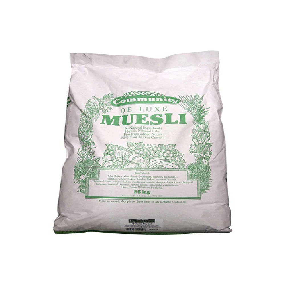 De Luxe Muesli - 16 natural ingredients Community 25kg De Luxe Muesli - 16 natural ingredients Community 25kg
