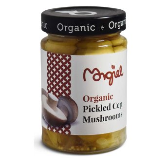 Organic Pickled Cep Mushrooms Morgiel 6x300g Organic Pickled Cep Mushrooms Morgiel 6x300g