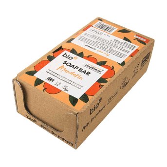 Mandarin Naked Soap Bar Bio-D 6x90g