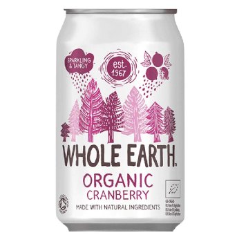 Organic Cranberry - cans