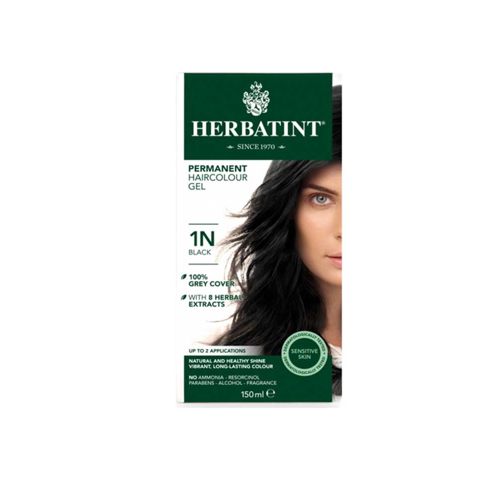 1N - Black - Hair Colour Herbatint 1pack