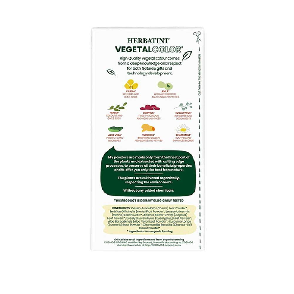 Organic Honey Blonde Power - Hair Colour Herbatint 1pack