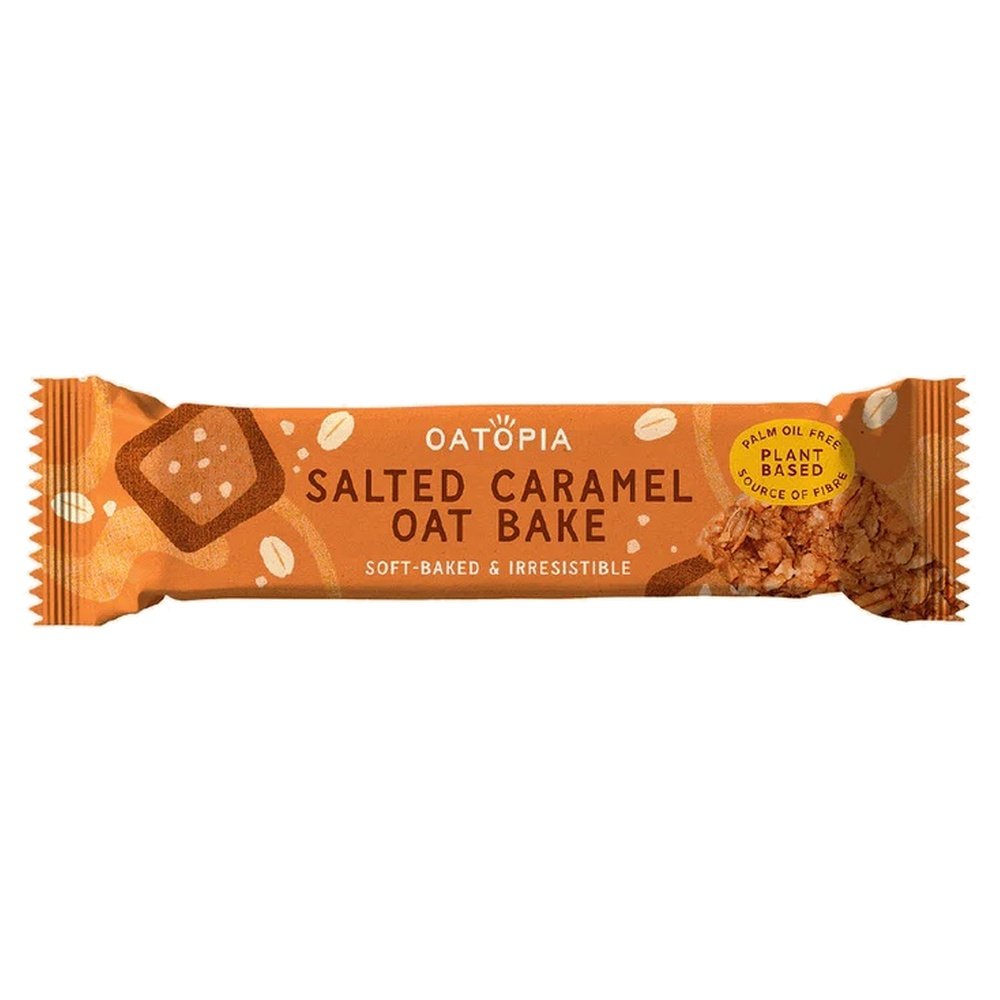 Salted Caramel Oat Bake Oatopia 15x60g Salted Caramel Oat Bake Oatopia 15x60g