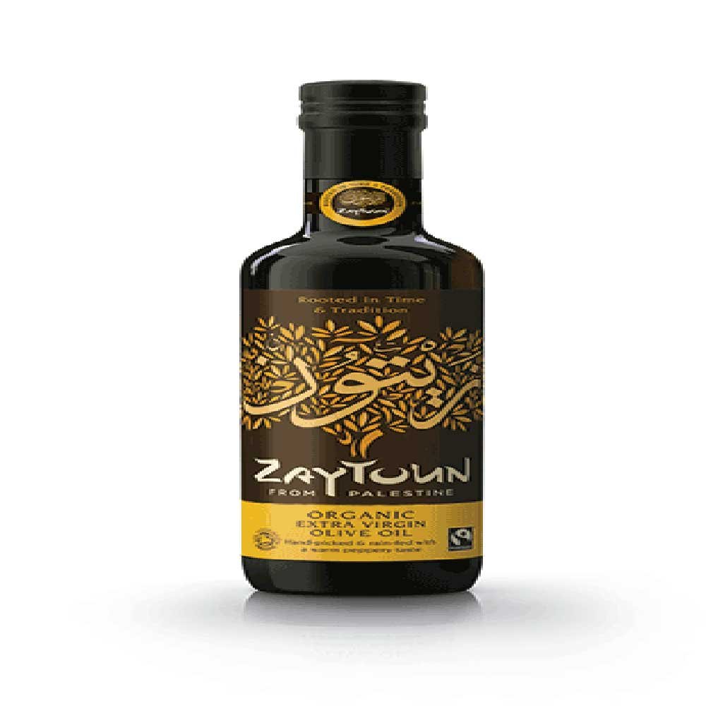 Organic Palestinian Olive Oil - Fair Trade Zaytoun 250ml