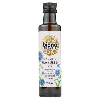Organic Flaxseed Oil (Linseed) Biona 6x250ml Organic Flaxseed Oil (Linseed) Biona 6x250ml