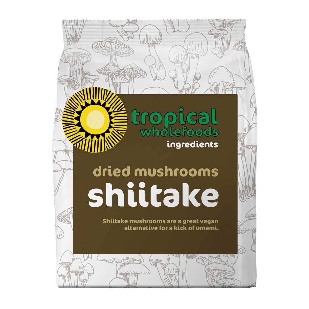 Shiitake Mushrooms Tropical Wholefoods 6x50g