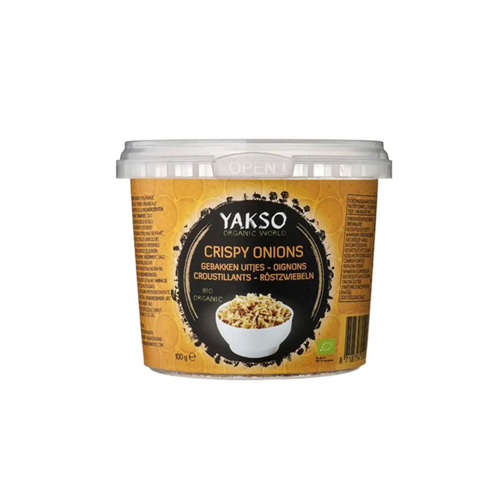 Organic Crispy Onions Yakso 8x100g