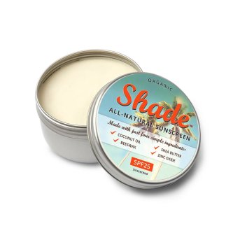 Shade All-Natural Sunscreen - SPF 25 Shade 6x100ml Shade All-Natural Sunscreen - SPF 25 Shade 6x100ml