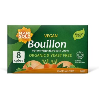 Organic Yeast Free Bouillon Cubes Marigold 12x8pack Organic Yeast Free Bouillon Cubes Marigold 12x8pack