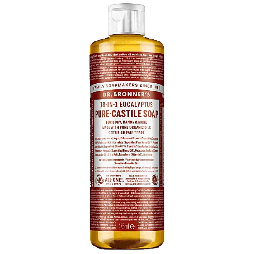 Organic Eucalyptus Liquid Soap (1/2 case) Dr. Bronner 473ml