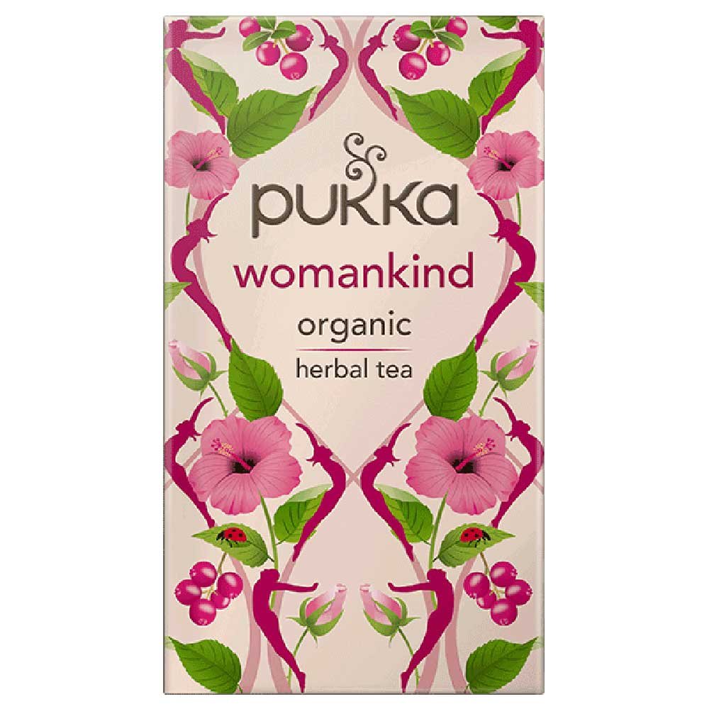 Organic Womankind - rose, vanilla & shatavari Pukka 20bgs