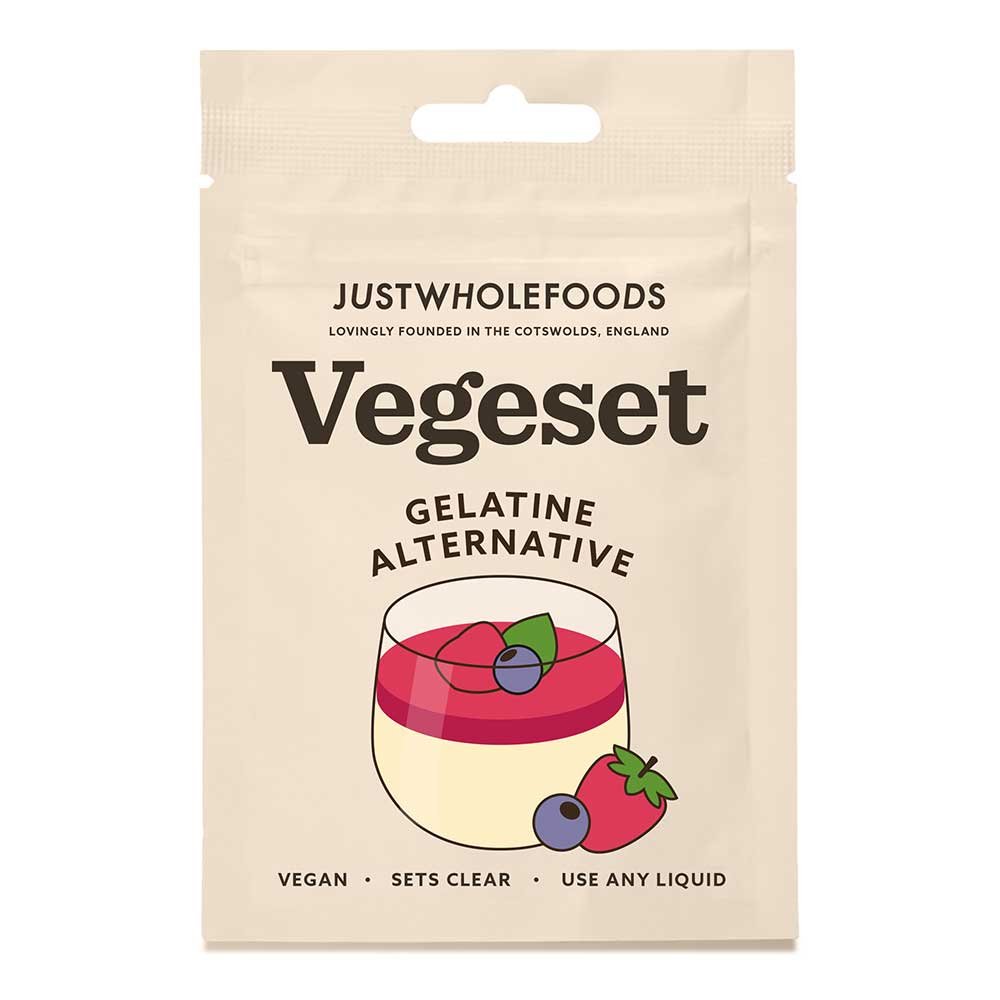 VegeSet - alternative to gelatine Just Wholefoods 25g VegeSet - alternative to gelatine Just Wholefoods 25g
