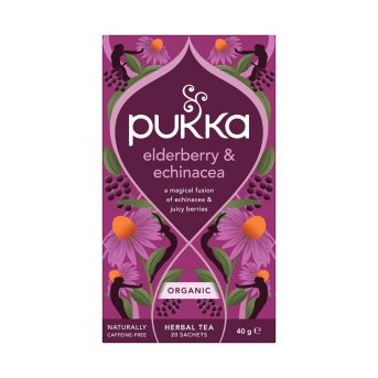 Organic Elderberry & Echinacea Pukka 20bgs Organic Elderberry & Echinacea Pukka 20bgs