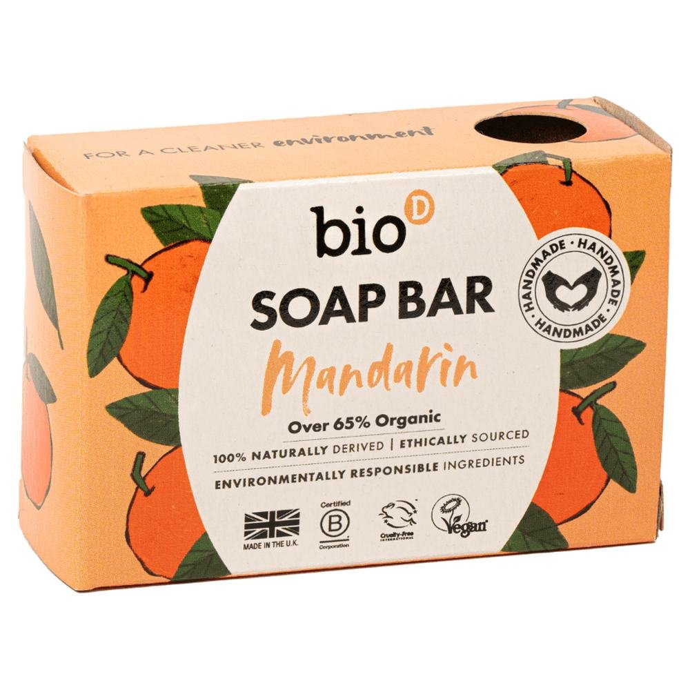 Mandarin Boxed Soap Bar Bio-D 20x90g Mandarin Boxed Soap Bar Bio-D 20x90g