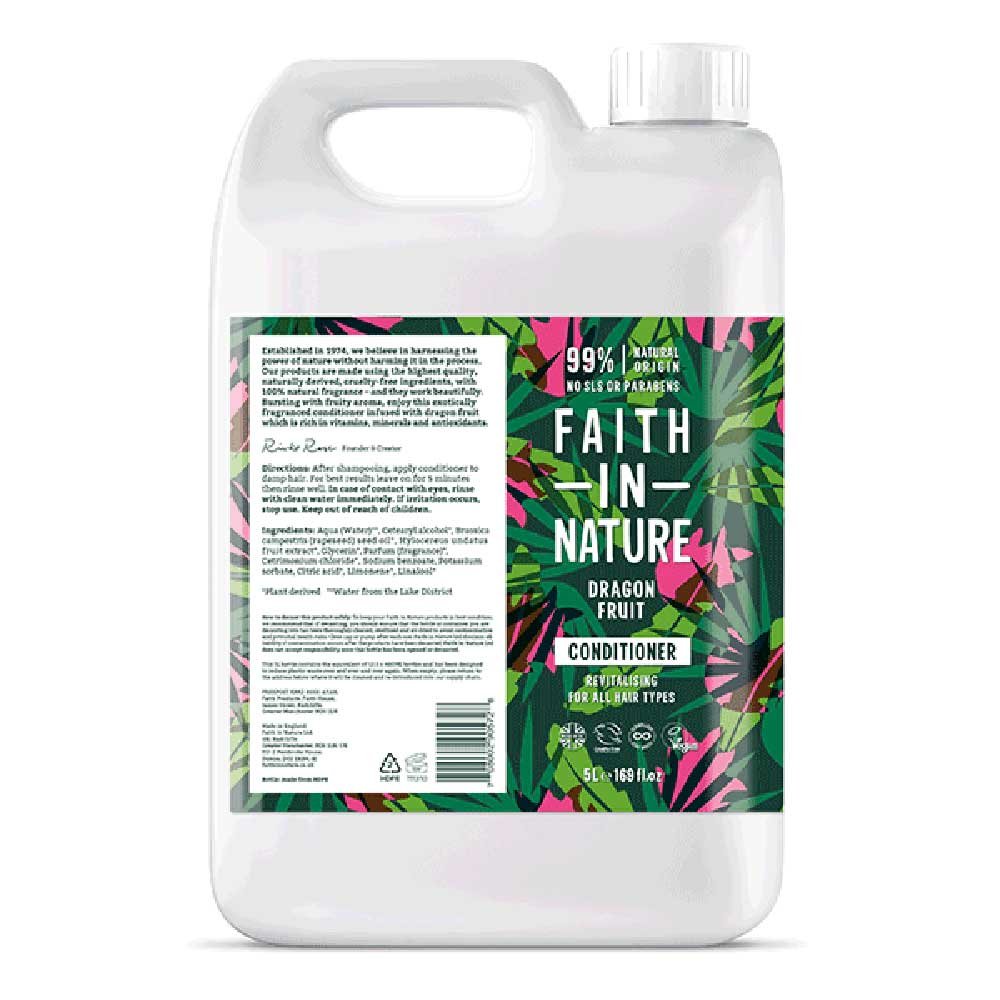 Bulk Dragonfruit Conditioner Faith in Nature 5l Bulk Dragonfruit Conditioner Faith in Nature 5l