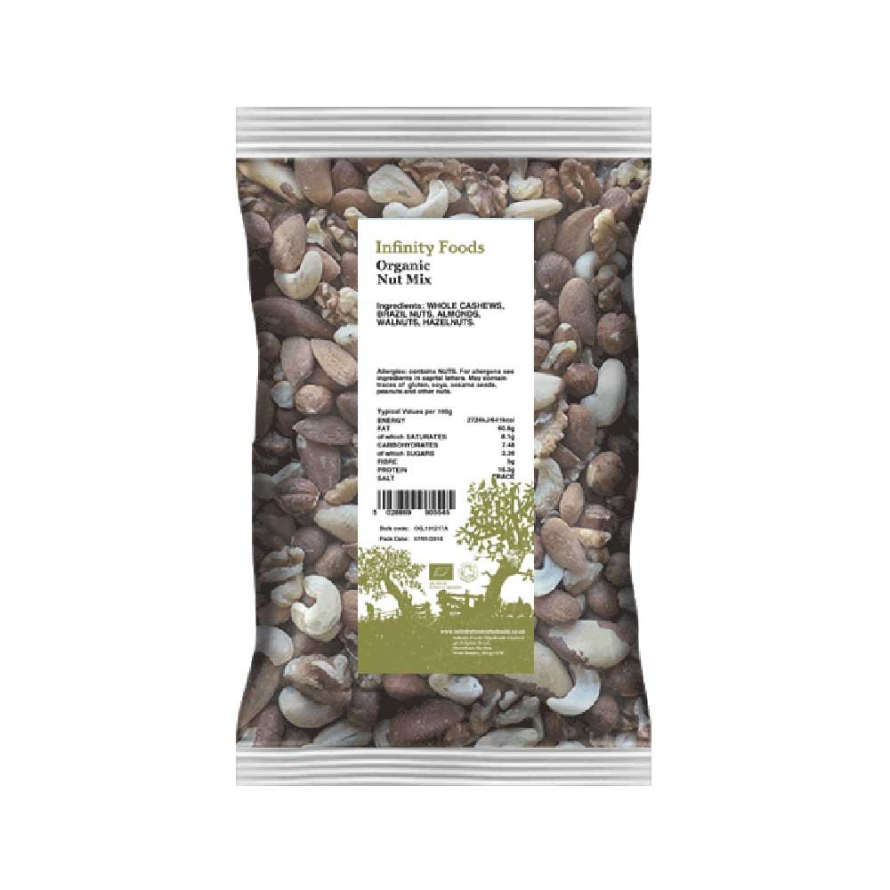 Organic Nut Mix Infinity Foods 2.5kg Organic Nut Mix Infinity Foods 2.5kg
