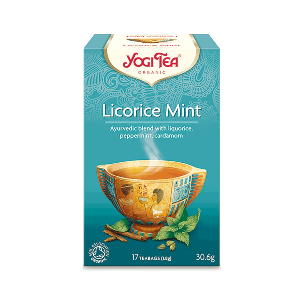 Organic Licorice Mint Yogi Tea 17bgs Organic Licorice Mint Yogi Tea 17bgs
