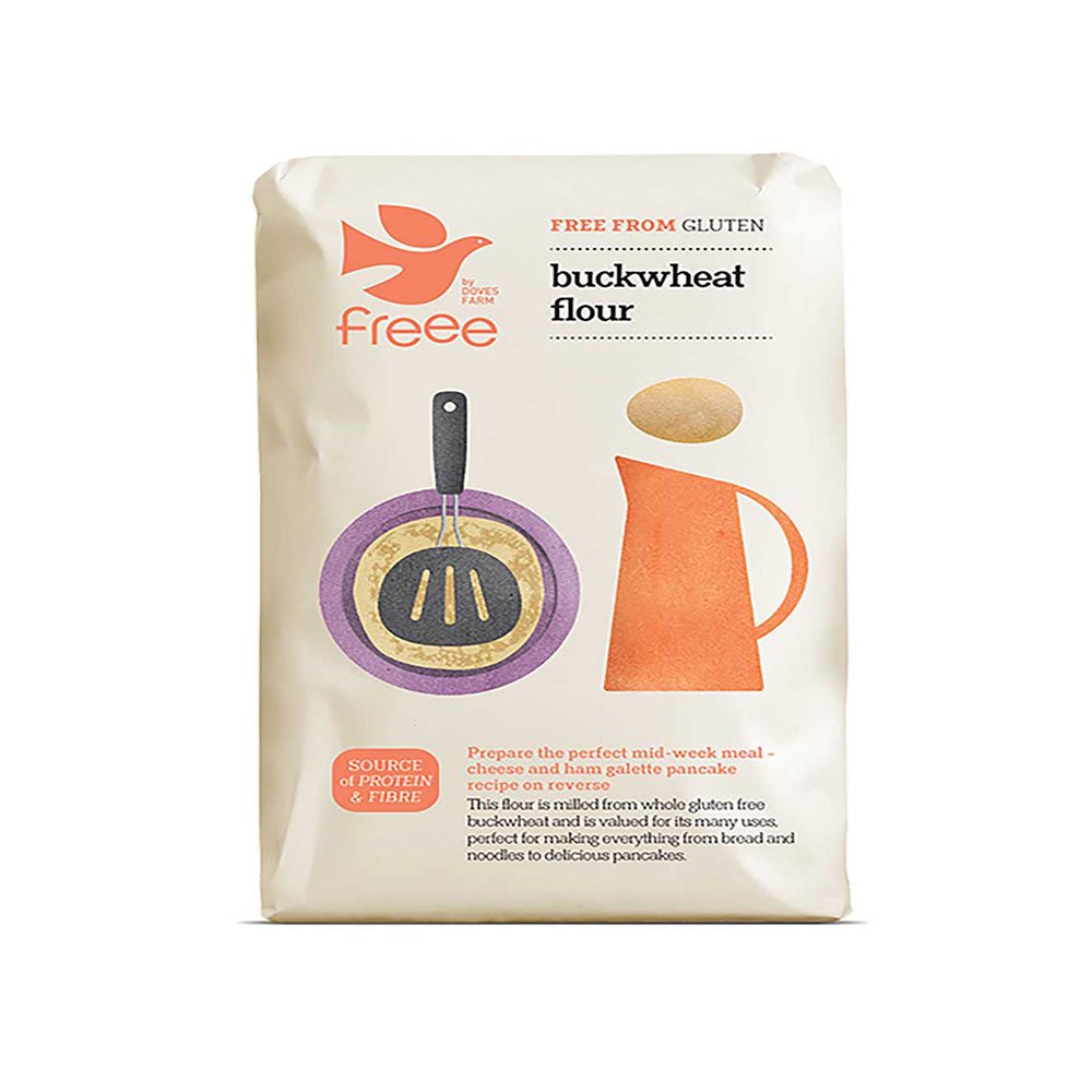Wholegrain Buckwheat Flour - gluten-free Freee from Doves Fa