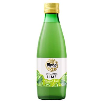 Organic Lime Juice - 100% - size change Biona 250ml