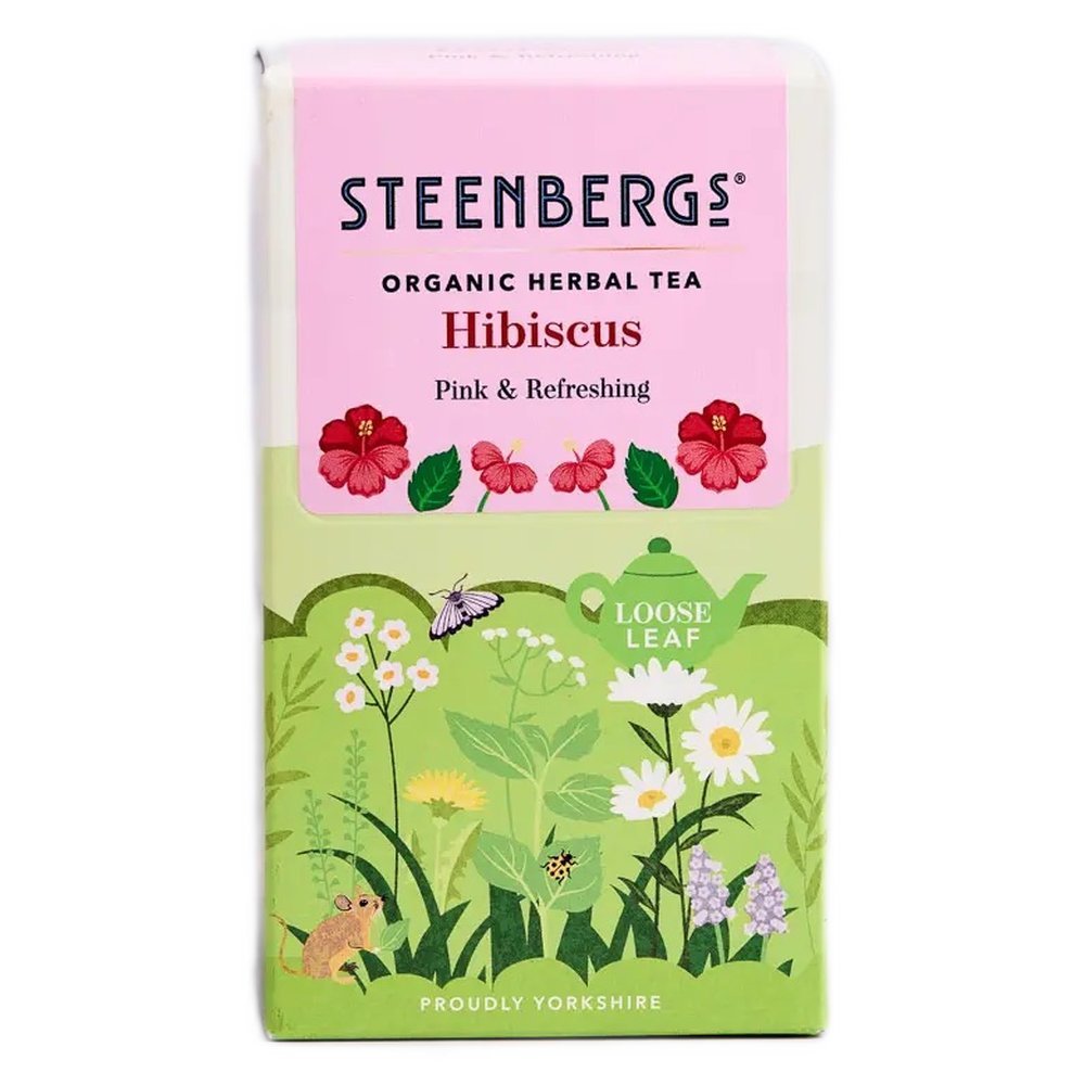 Organic Hibiscus Steenbergs 4x30g Organic Hibiscus Steenbergs 4x30g