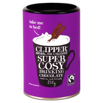 Drinking Chocolate - tub Clipper 6x250g Drinking Chocolate - tub Clipper 6x250g
