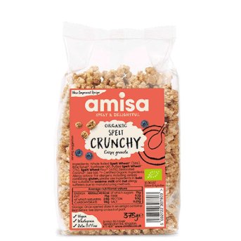 Organic Spelt Crunchy Amisa 375g
