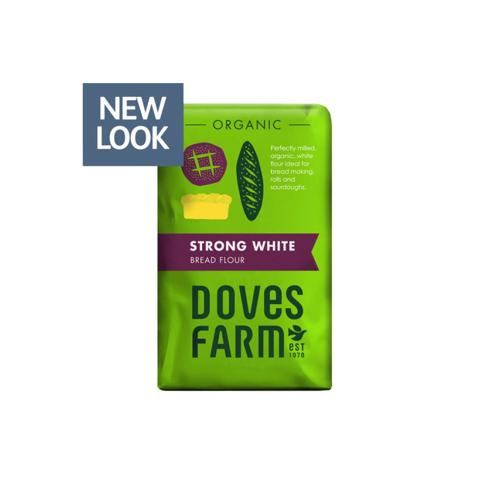 Organic Strong White Bread Flour Doves Farm 1.5kg