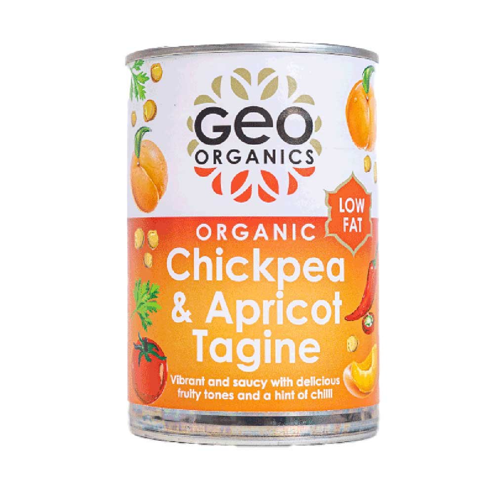 Organic Chickpea & Apricot Tagine Geo-Organics 400g