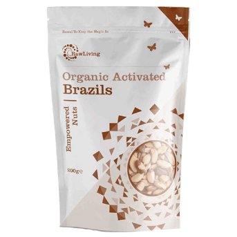 Organic Activated Brazil Nuts Raw Living 200g