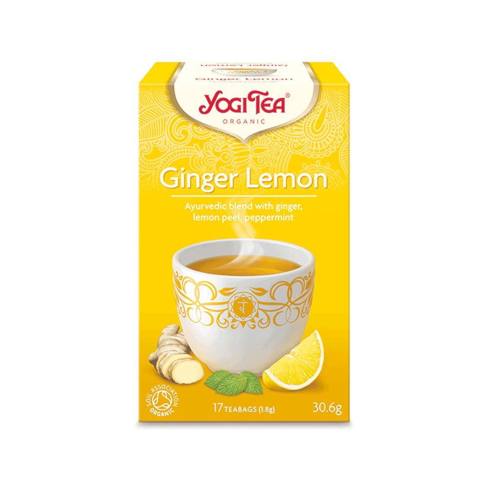 Organic Ginger Lemon Tea Yogi Tea 17bgs Organic Ginger Lemon Tea Yogi Tea 17bgs