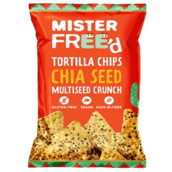 Tortilla Chips Chia Seed Mr Free'd 12x135g