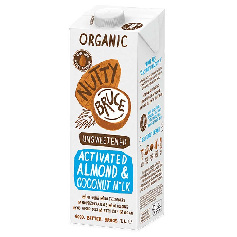 Organic Activated Almond & Coconut M*lk Nutty Bruce 1l