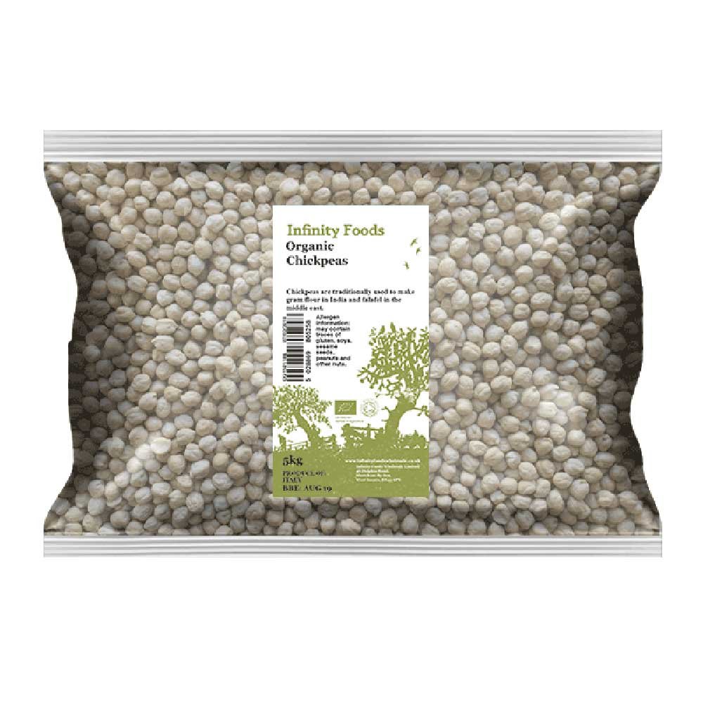Organic Chickpeas - Italy Infinity Foods 5kg Organic Chickpeas - Italy Infinity Foods 5kg