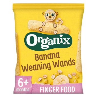 Organic Banana Weaning Wands Organix 25g