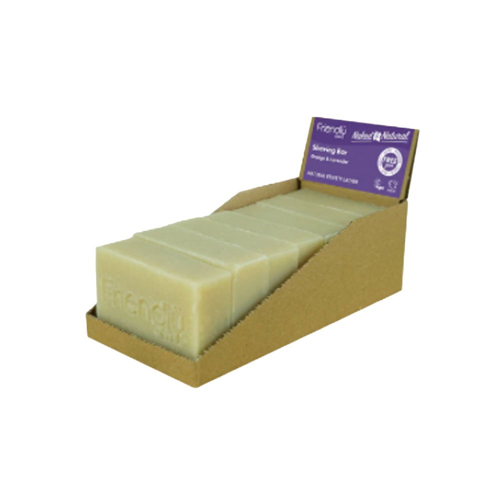 Shaving Bars - Orange & Lavender - Naked & Natural Friendly 