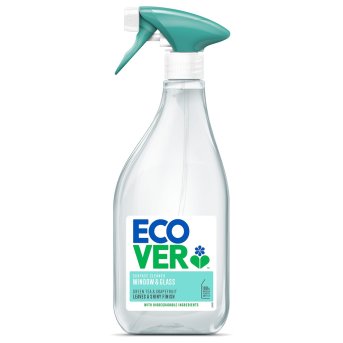 Window & Glass Cleaner Spray - Green Tea & Grapefruit Ecover 6x500ml