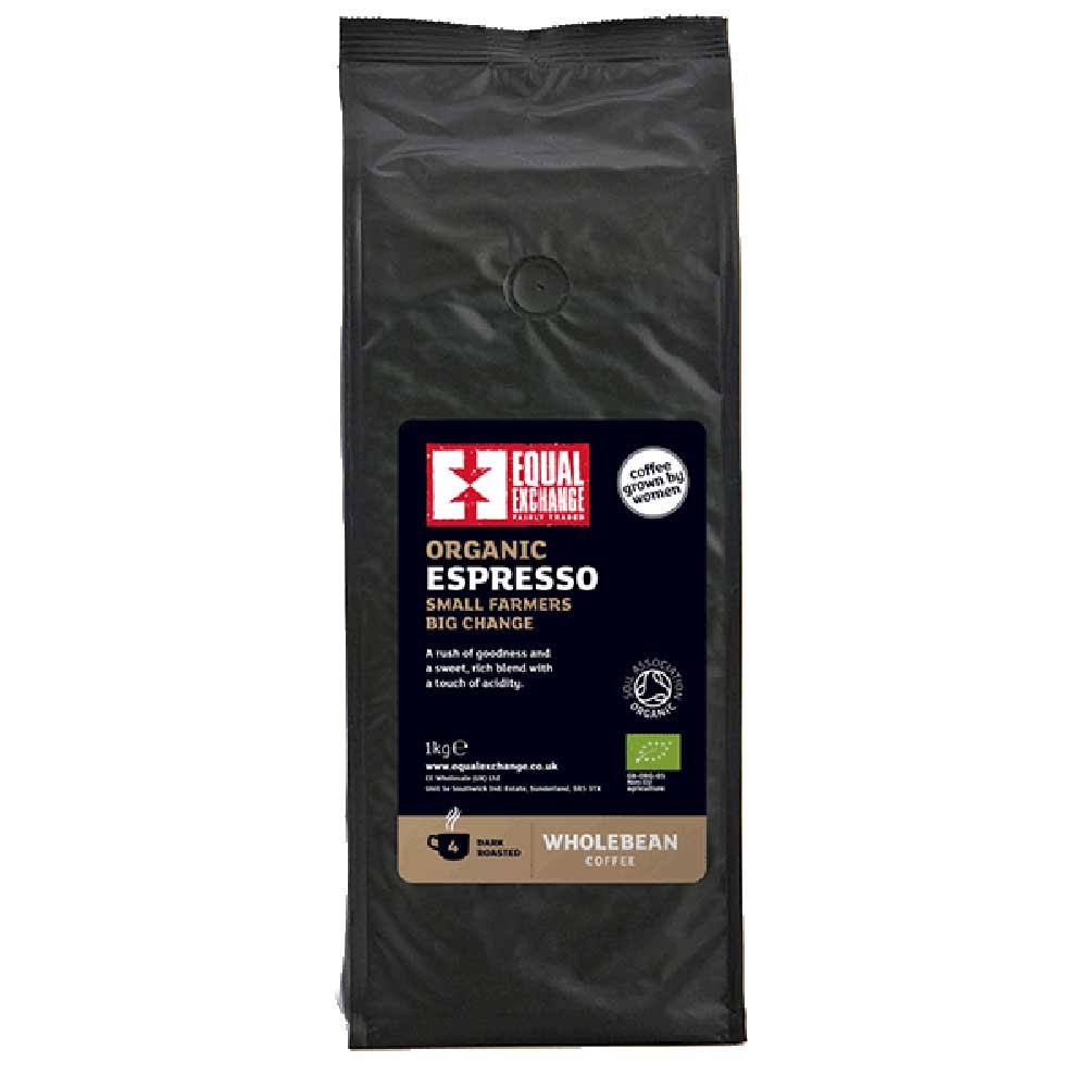 Organic Coffee Beans - espresso - 4 - single Equal Exchange 