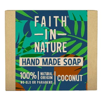 Coconut Soap Faith in Nature 100g Coconut Soap Faith in Nature 100g