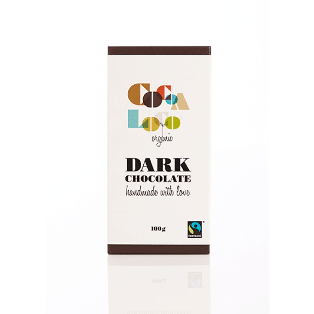 Organic 73% Dark Chocolate Bar Cocoa Loco 100g Organic 73% Dark Chocolate Bar Cocoa Loco 100g