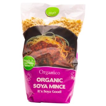 Organic Soya Mince It's Soya Good 6x200g Organic Soya Mince It's Soya Good 6x200g